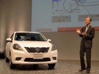 【日産 ラティオ 新型発売】エンジンとボディのダウンサイズで燃費性能向上 画像