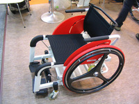 【福祉機器展04】デザイナーズ・ホイールチェア! 画像