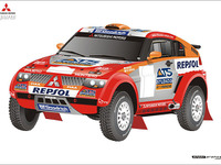 【パリダカ05】三菱自動車、参戦体制を発表 画像