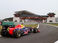 【F1 韓国GP】絶好調レッドブルが最前列独占、可夢偉はノックダウン…予選 画像