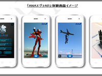 全日空、ANAカラーのエヴァ初号機が出現 画像