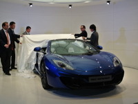 【マクラーレン MP4-12C スパイダー 公開】日本で年間50台の販売を計画 画像