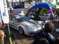 【ジャパンカップ12】GARMINチームメンバー、ポルシェ911カップカーに興奮 画像