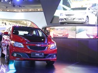 【サンパウロモーターショー12】GM、シボレー オニキス発表…ブラジル向け戦略コンパクト 画像