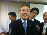 スバル吉永社長「立ち位置を間違えず、個性的な車を出していく」 画像
