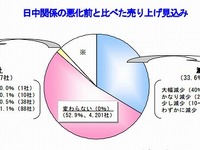 反日デモ、企業の約3割が悪影響…帝国データバンク調べ 画像