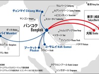 JAL、バンコク・エアウェイズとアジア域内コードシェアを開始 画像