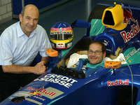 ビルヌーブ、ザウバーで初日 画像