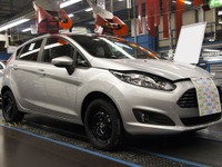 フォード フィエスタ、改良モデルが生産開始 画像