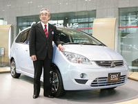 多賀谷三菱自動車社長「国内営業には活気が出てきた」 画像
