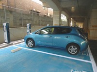 小田急電鉄、沿線の月極駐車場にEV充電器を設置 画像