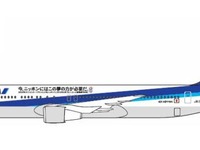 ANA、オリンピック東京招致ラッピング機が国内線に就航 画像