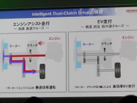 【ホンダミーティング12】独自のDCTハイブリッド、そのメカニズム…井元康一郎 画像