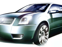 【デトロイトモーターショー05】マーキュリー メタワン 安全コンセプト 画像