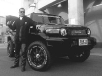 エムズオート、蝶野正洋をイメージしたカスタムFJクルーザーをリリース…引渡式を実施 画像