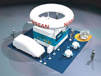 【エコプロダクツ12】日産、EVを活用した電力供給技術に焦点 画像