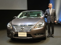 【日産 シルフィ 発売】志賀COO、120か国で年間50万台の販売を計画 画像