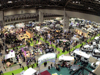 【キャンピング＆RVショー05】キャンピングカーで来れる、泊まれる 画像