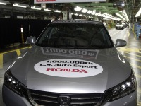 ホンダ、米国からの累計輸出台数が100万台達成 画像