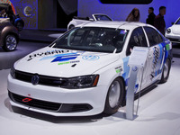 【ロサンゼルスモーターショー12】VW ジェッタハイブリッド 最高速チャレンジ仕様［詳細画像］ 画像