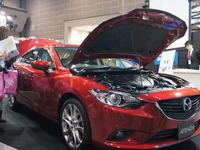 【エコプロダクツ12】マツダ、新型アテンザ出展でクリーンディーゼルを訴求 画像