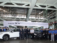 スバル XV、マレーシアでの現地組立生産を開始 画像