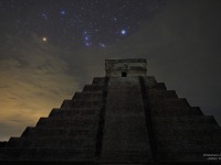 世界が終わらなかった日…マヤ文明中心地にオリオン座が輝く 画像