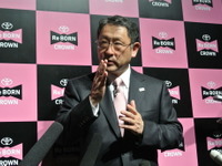 トヨタ豊田社長、安倍新政権「ありがたい公約があり期待している」 画像