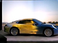 ポルシェ 911 カレラ4S 新型、3Dプロジェクションマッピングで走る［動画］ 画像