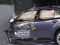 【IIHS衝突安全】スバル レガシィB4の2013年型、最高評価［動画］ 画像