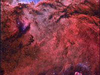 光り輝く星雲…NGC6188とNGC6164 画像