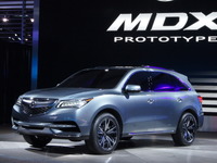 【デトロイトモーターショー13】アキュラ MDX 新型、最上級SUVが3世代目へ 画像