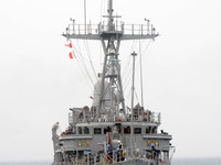 座礁の掃海艦「ガーディアン」、アメリカ海軍による救助活動続く 画像