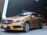 【メルセデスベンツ Aクラス 新型発表】女性も一目ぼれのデザイン…商品企画担当 画像