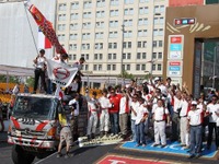 【ダカール13】日野、トラック部門 10リッター未満クラス で4連覇 画像