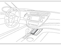 デンソー、世界初のスマホ用車載ワイヤレス充電器を開発 画像