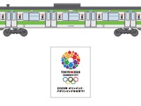 JR東日本、山手線で2020年五輪招致ラッピング車両を運行 画像