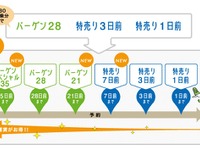 ソラシド・エア、割引運賃「バーゲン21」や「特売り7日前」を設定 画像