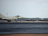 ラングレー空軍基地に着陸するタイフーン FGR4 画像