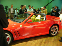【ロサンゼルスモーターショー05】ハプニング! でもやっぱりフェラーリ 画像