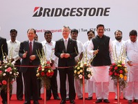ブリヂストン、インドの新生産拠点が完成 画像