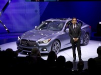 【ジュネーブモーターショー13】日産 スカイライン 後継、インフィニティQ50…噂の4気筒エンジン登場か 画像