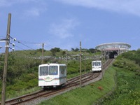 箱根十国峠ケーブルカー、富士山の日記念 小学生乗車無料 画像