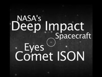 ディープ・インパクト宇宙船がアイソン彗星の追跡撮影に成功 画像