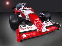 【トヨタF1】新型車 TF105 を発表 画像