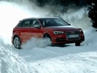 アウディ S3 新型に5ドアのスポーツバック…雪上を駆ける［動画］ 画像