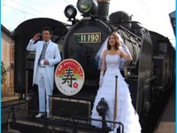 日本旅行と大井川鐵道「SLブライダルトレイン・パッケージプラン」発売 画像