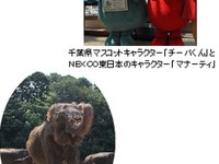 関越道・高坂SAにゾウが登場…圏央道開通記念 画像