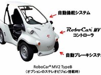 ZMP、自動運転可能な超小型EV・RoboCar MV2 を販売開始 画像