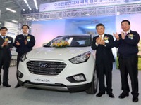 ヒュンダイ、燃料電池車の量産を開始 画像